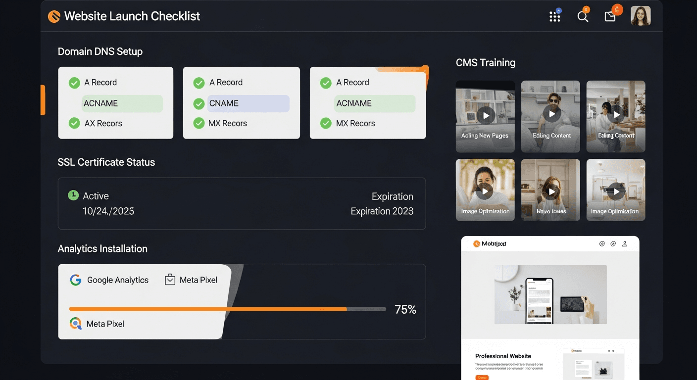 4. Launch & Training